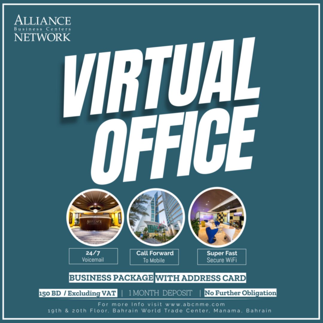 Virtual Office With Address Card 2023