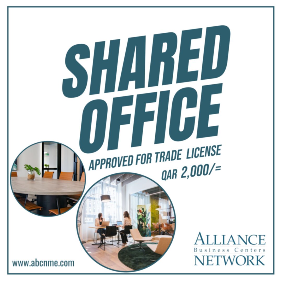 Shared Office With Trade License